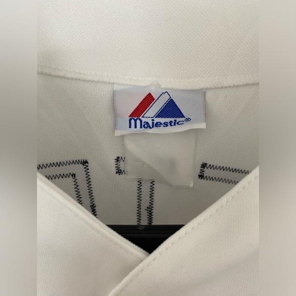 MLB '06 USA JETER 02 WORLD BASEBALL CLASSIC MAJESTIC White Jersey in XXL - Picture 5 of 15